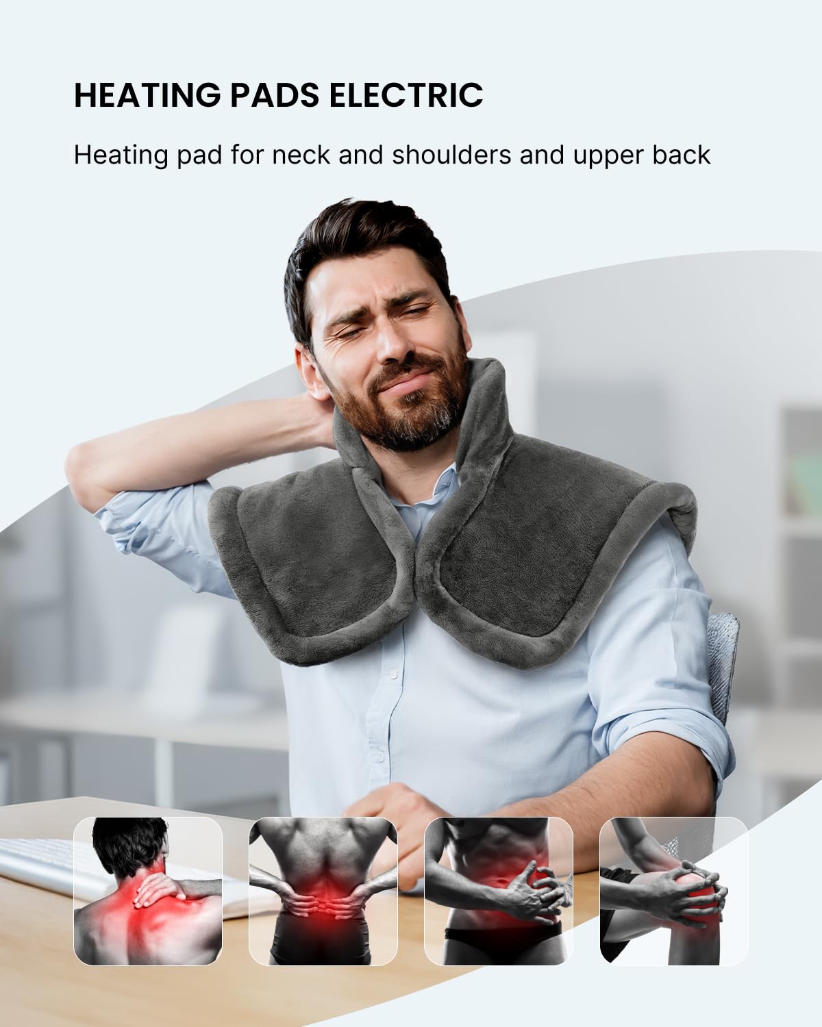RENPHO Heating Pads Electric, Christmas Birthday Gift for Women Men 🍁 All In One Marketplace Canada
