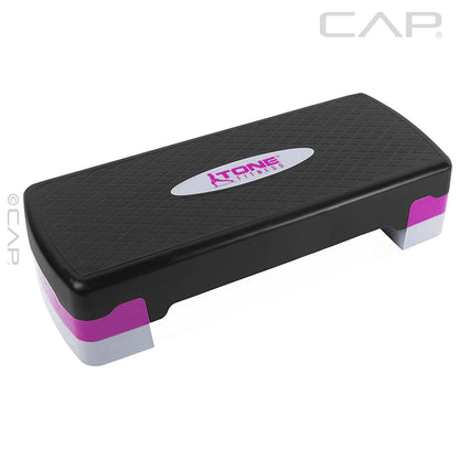 Tone Fitness Compact Aerobic Step Platform | Exercise Step Tone Fitness