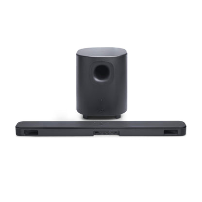 JBL Bar 500MK2-5.1 Channel soundbar System with Dolby Atmos, MultiBeam 3.0 & PureVoice 2.0, 750W with 10" Sub, Easy Sound Calibration, and Works with Voice Assistant-Enabled Speakers (Black) JBL