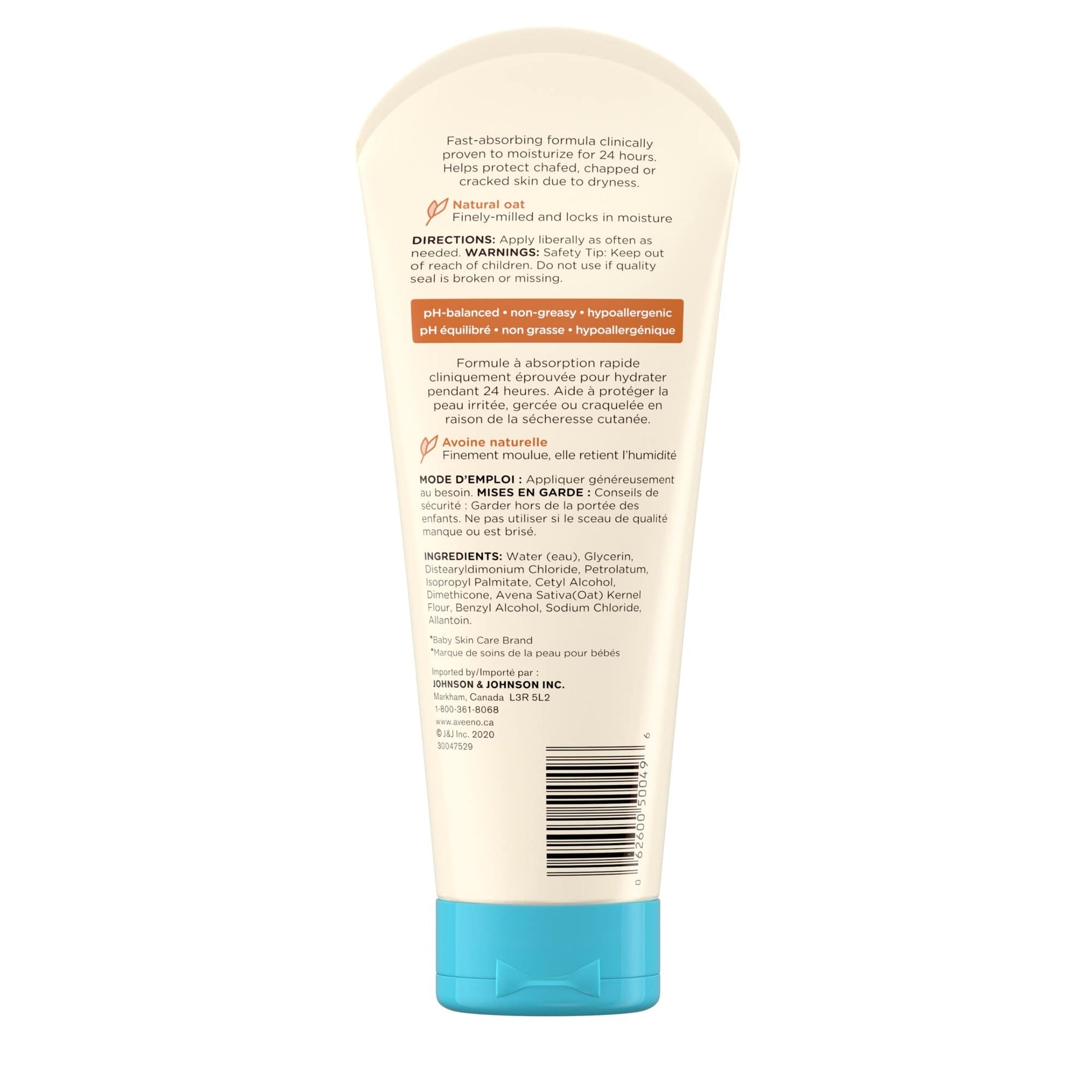 Aveeno Baby Gift Set With Baby Wash And Shampoo 236 mL, Baby Daily Moisturizing Lotion 227 mL and Penaten Diaper Rash Cream 113g Aveeno