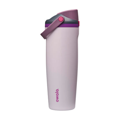 Owala FreeSip Sway Insulated Stainless Steel Water Bottle with Two-Way Spout, Built-In Straw and Bucket Handle, Made for Travel, School, and Sports, 30oz, BPA Free, Leak Proof, Dreamy Field