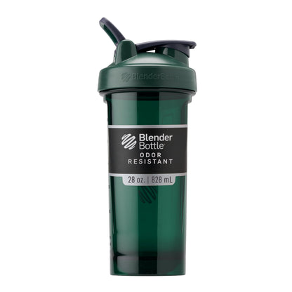 BlenderBottle Shaker Bottle Pro Series Perfect for Protein Shakes and Pre Workout, 28-Ounce, Full-Color Green BlenderBottle