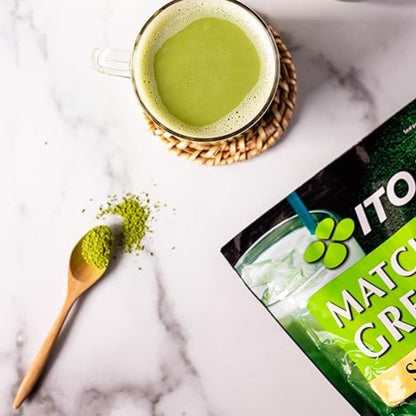 Ito En Matcha Sweet Green Tea Powder, 500g (Pack of 1)