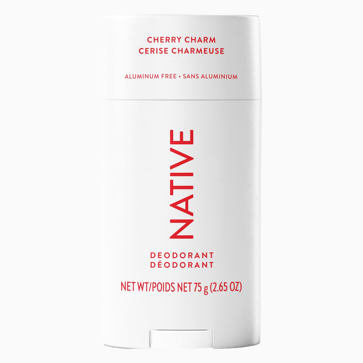 Native Aluminum-Free Deodorant, 72-Hour Protection, Cherry Charm, 75 g
