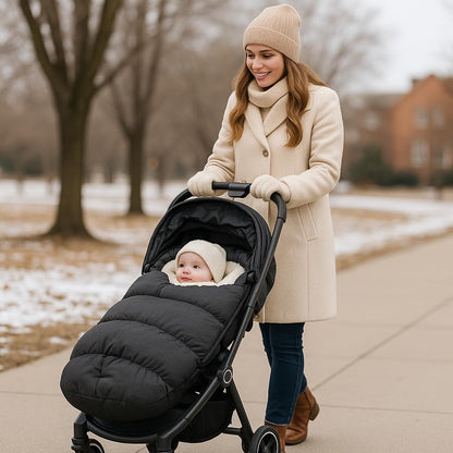 KERHAND Waterproof Winter Stroller Footmuff & Warm Bunting Bag 🍁 All In One Marketplace Canada