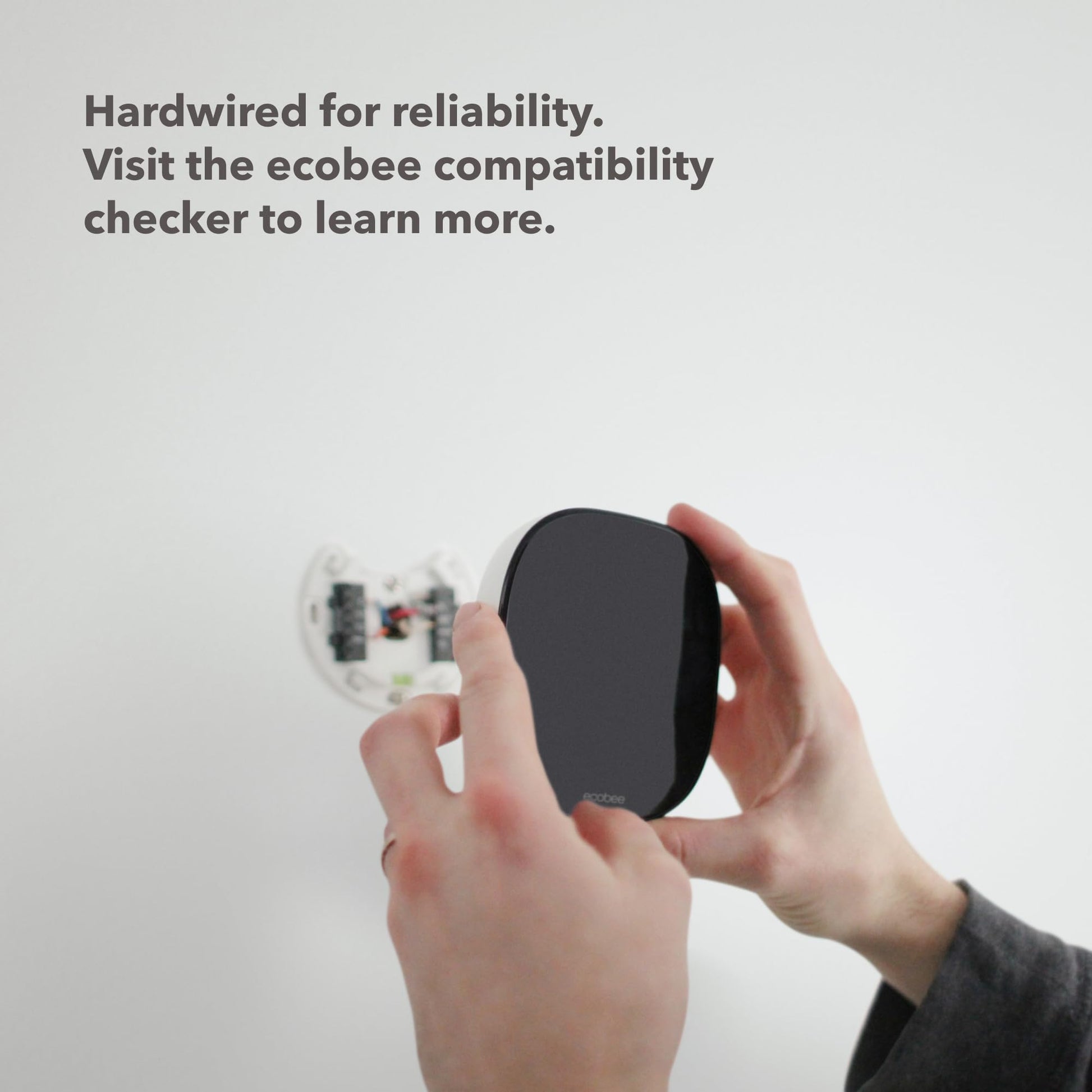 ecobee New Smart Thermostat Enhanced - Programmable Wifi Thermostat - Works with Siri, Alexa, Google Assistant - Energy Star Certified - Smart Home - Available at All In One Marketplace Canada