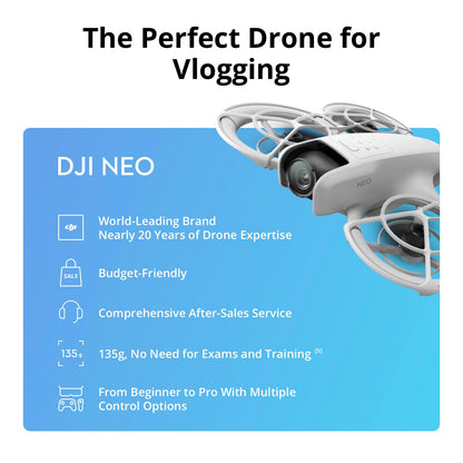 DJI Neo Fly More Combo, Mini Drone With 4K UHD Camera for Adults
