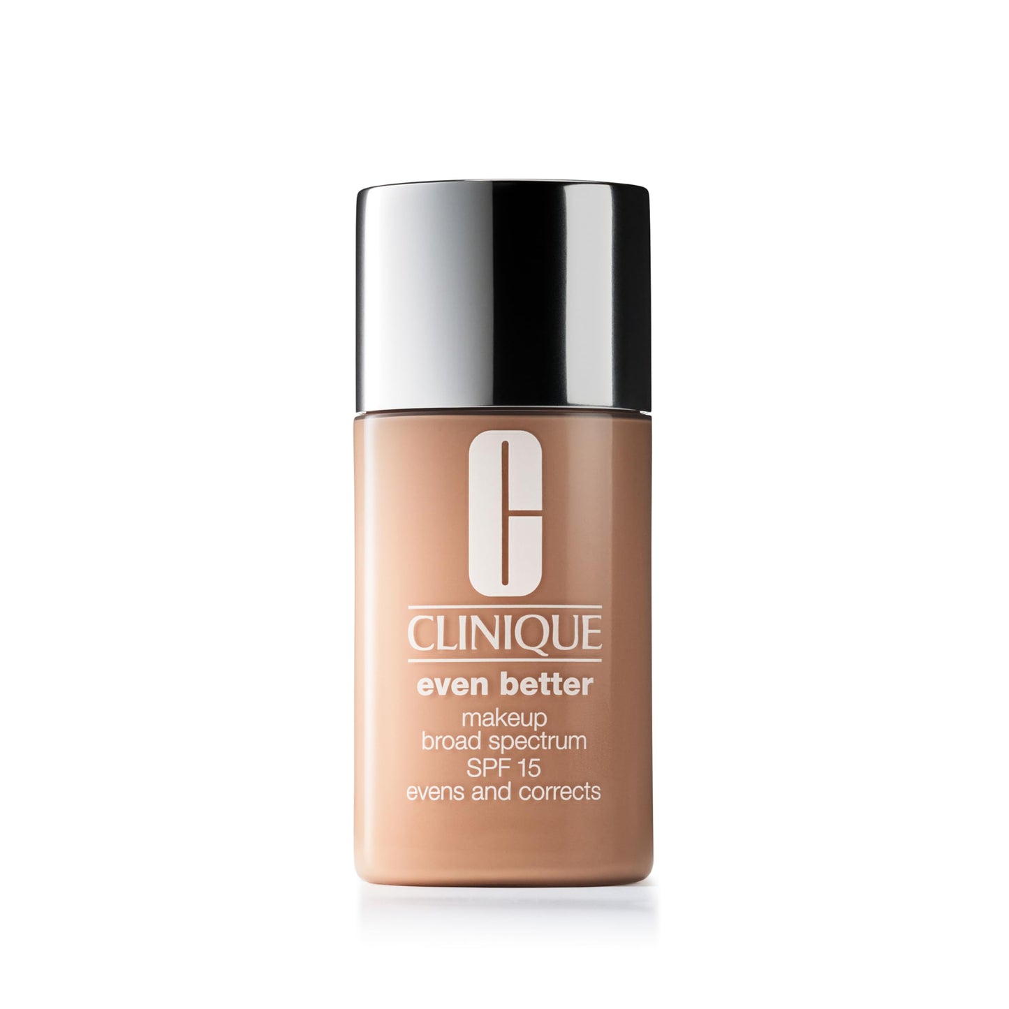 Clinique Even Better Makeup Medium Coverage Foundation Broad Spectrum SPF 15 | Evens Skin Tone + Reduces Dark Spots, Cream Chamois Clinique