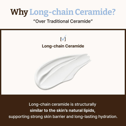 Dr. Reju-All Advanced LC-Ceramide Barrier Cream - Patented Long Chain Ceramide Deep Hydration - Lightweight Korean Face Moisturizer for Strengthening Skin Barrier - 50ml