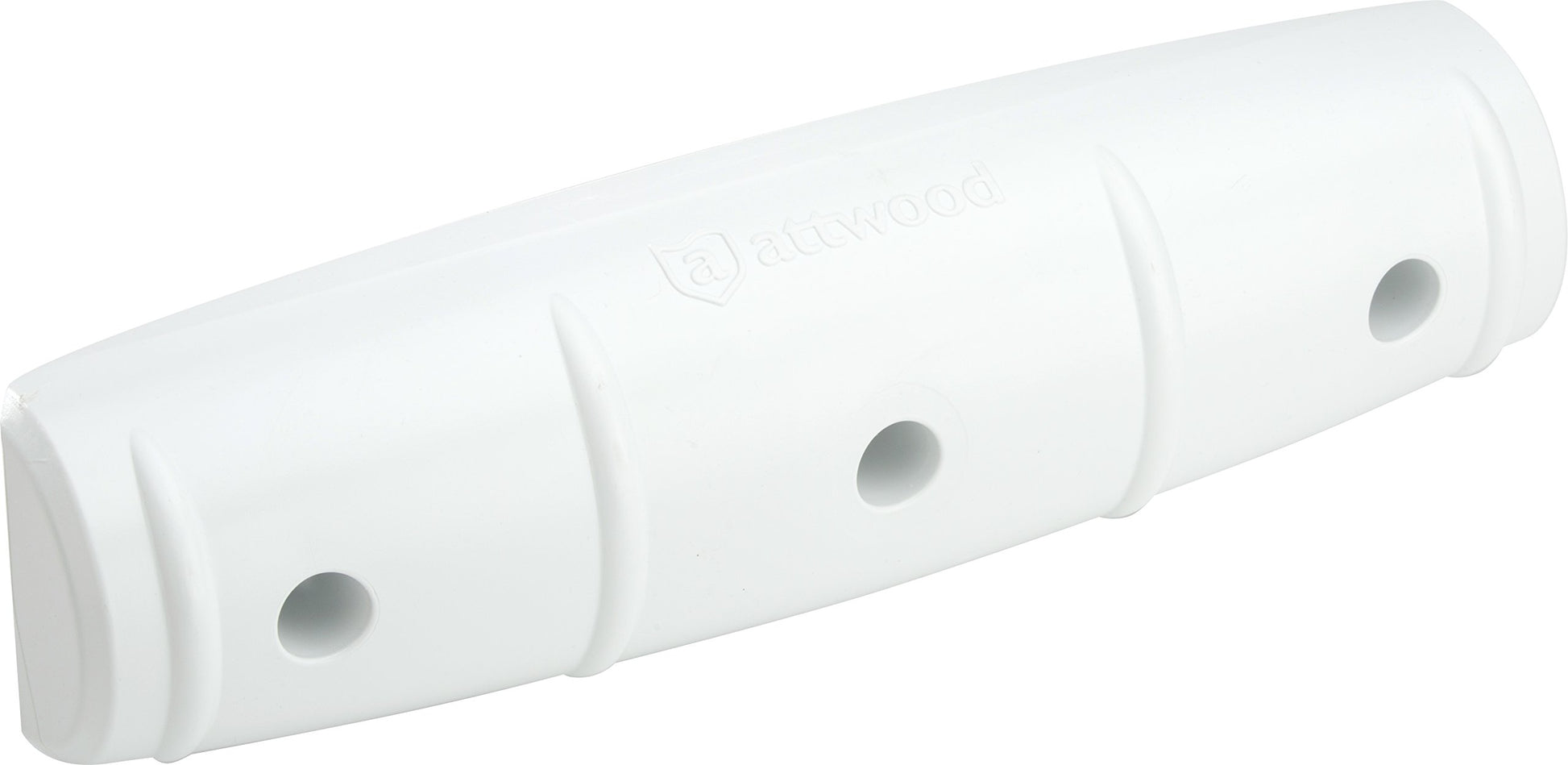 attwood 93532-1 Softside UV-Resistant Marine 18-Inch Straight-Edge Dock Fender, White attwood