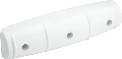 attwood 93532-1 Softside UV-Resistant Marine 18-Inch Straight-Edge Dock Fender, White attwood