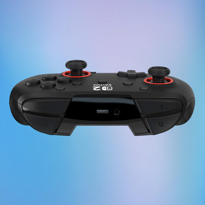 Turtle Beach Rematch Wireless Gaming Controller - Officially Licensed for Nintendo Switch 2, Nintendo Switch/Switch Lite/OLED - TMR Thumbsticks, Rechargeable Battery, Audio Controls – Black/Red 🍁 All In One Marketplace Canada