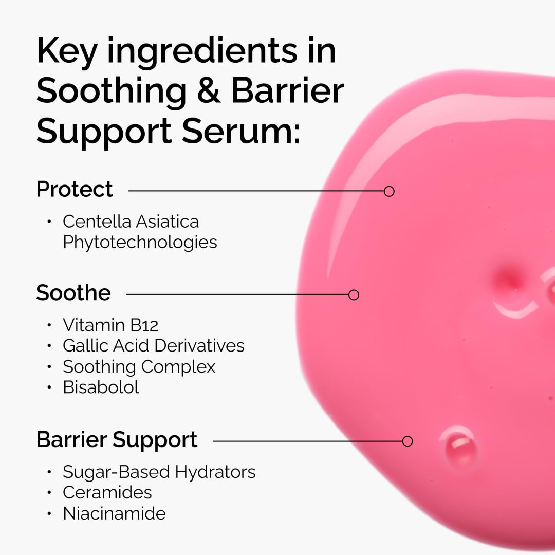 The Ordinary Soothing & Barrier Support Serum, Redness-Reducing & Hydrating Solution with Centella Asiatica for Skin Barrier Repair, 30 ml - Available at All In One Marketplace Canada