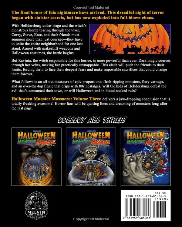 Massacre de monstres d'Halloween : Volume trois
