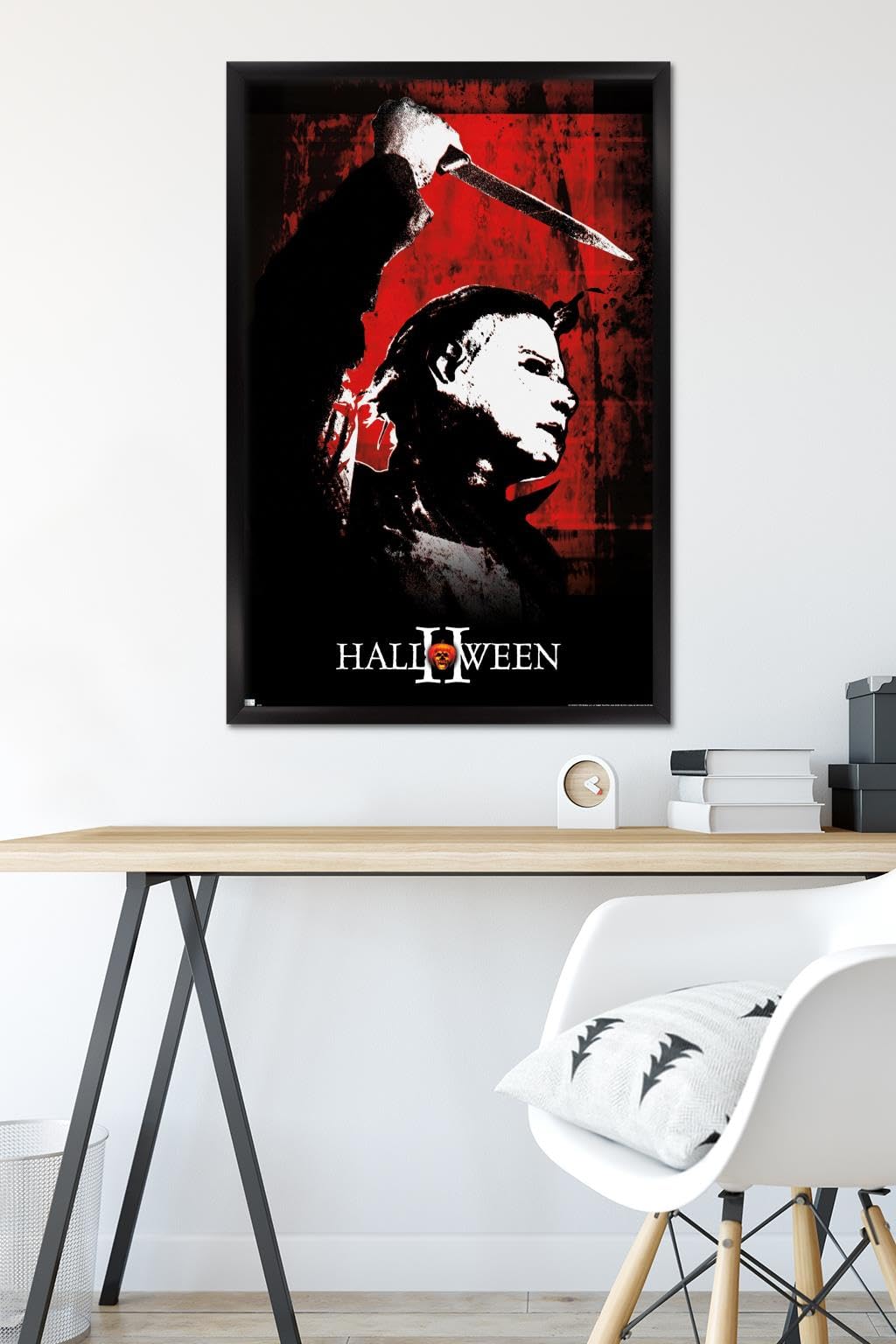Halloween II - Affiche Murale Rouge