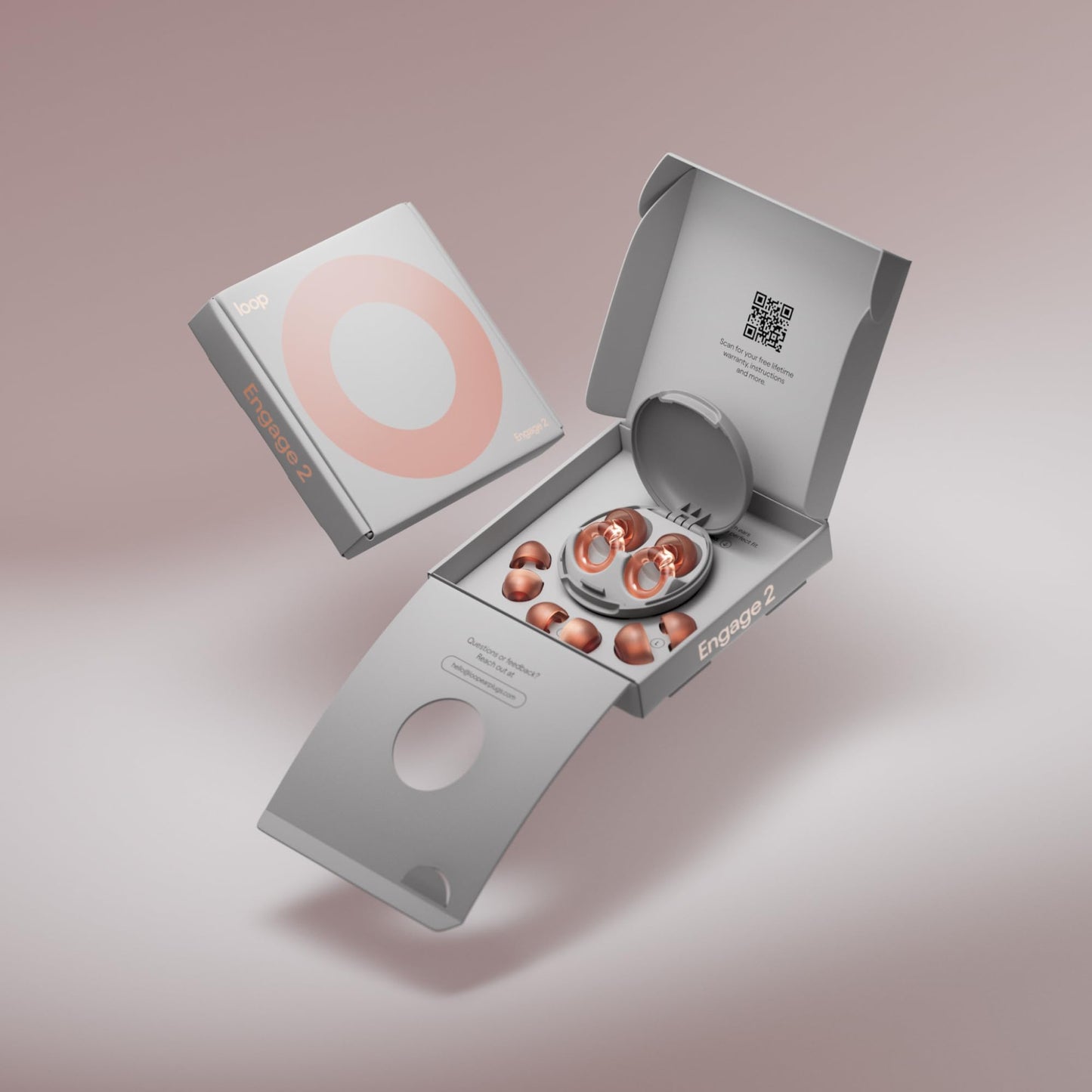 Loop Engage 2 Ear Plugs – Everyday Noise Relief With Clear Speech for Social Gatherings, Work, Conversation, Parenting & Noise Sensitivity – 16 dB Noise Reduction Earplugs - Available at All In One Marketplace Canada