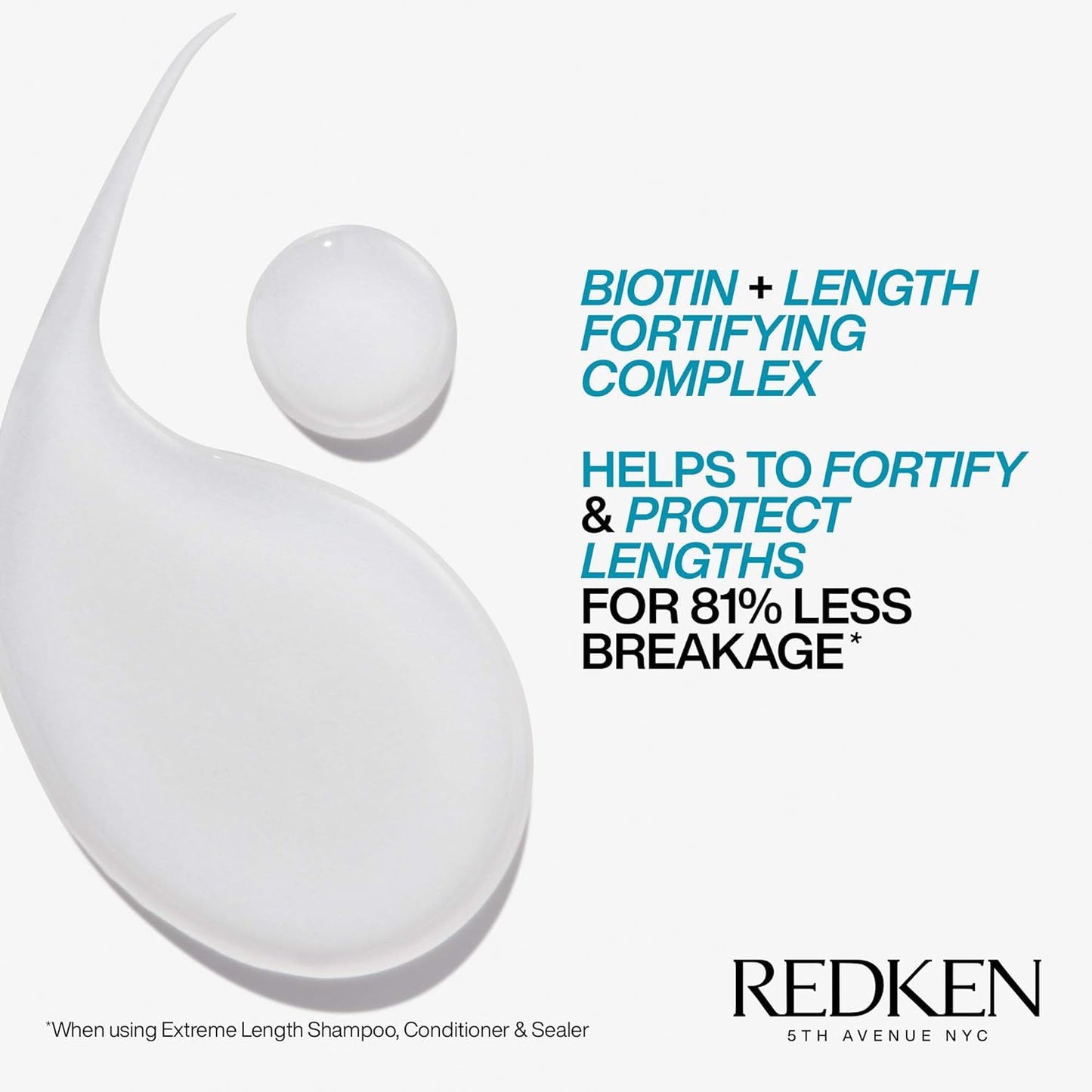 Redken Extreme Length Shampoo, 1000mL Redken