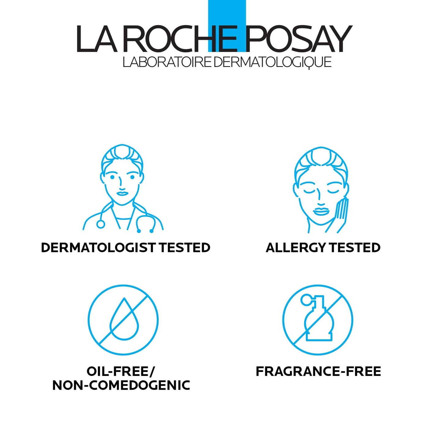 La Roche Posay Face Wash for Sensitive Skin, Toleriane Dermo-Cleanser with Glycerin to Calm Skin, Gently Cleanses & Removes Makeup, Fragrance-Free & Dermatologist Recommended, 200mL