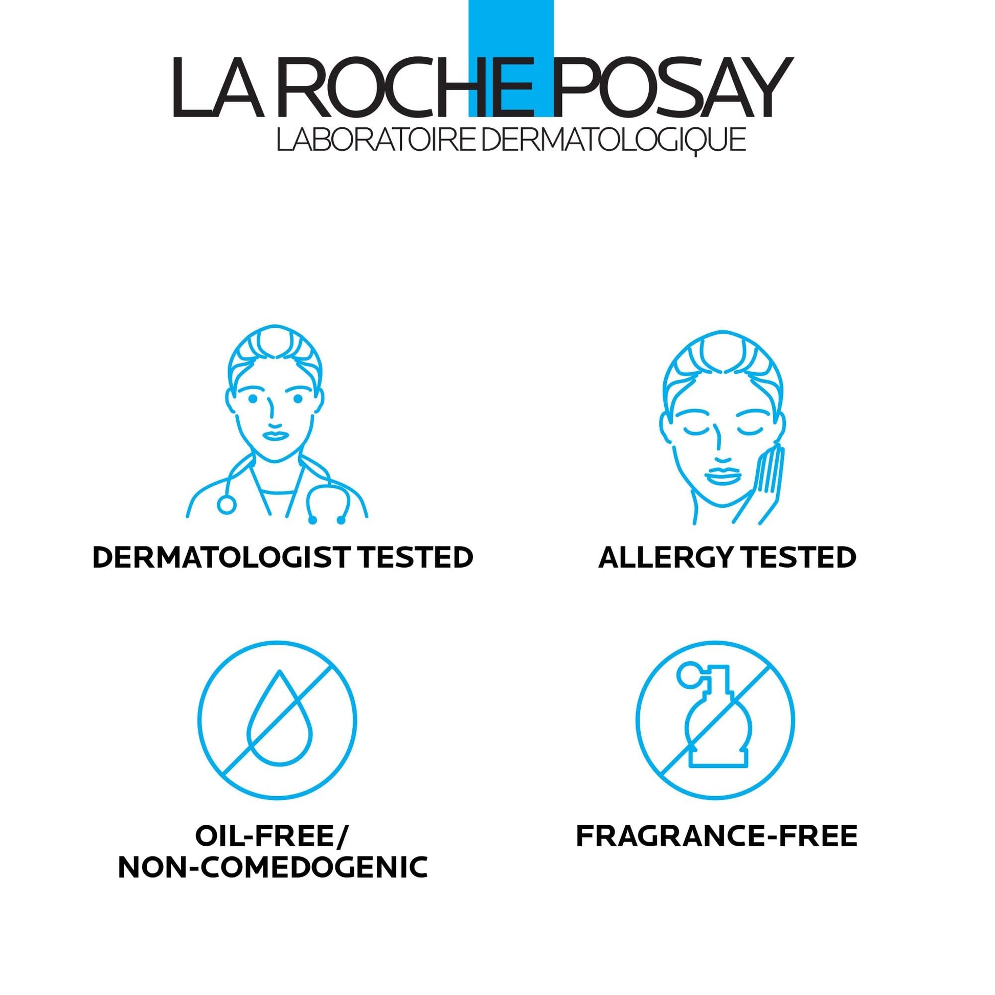 La Roche Posay Face Wash for Sensitive Skin, Toleriane Dermo-Cleanser with Glycerin to Calm Skin, Gently Cleanses & Removes Makeup, Fragrance-Free & Dermatologist Recommended, 200mL
