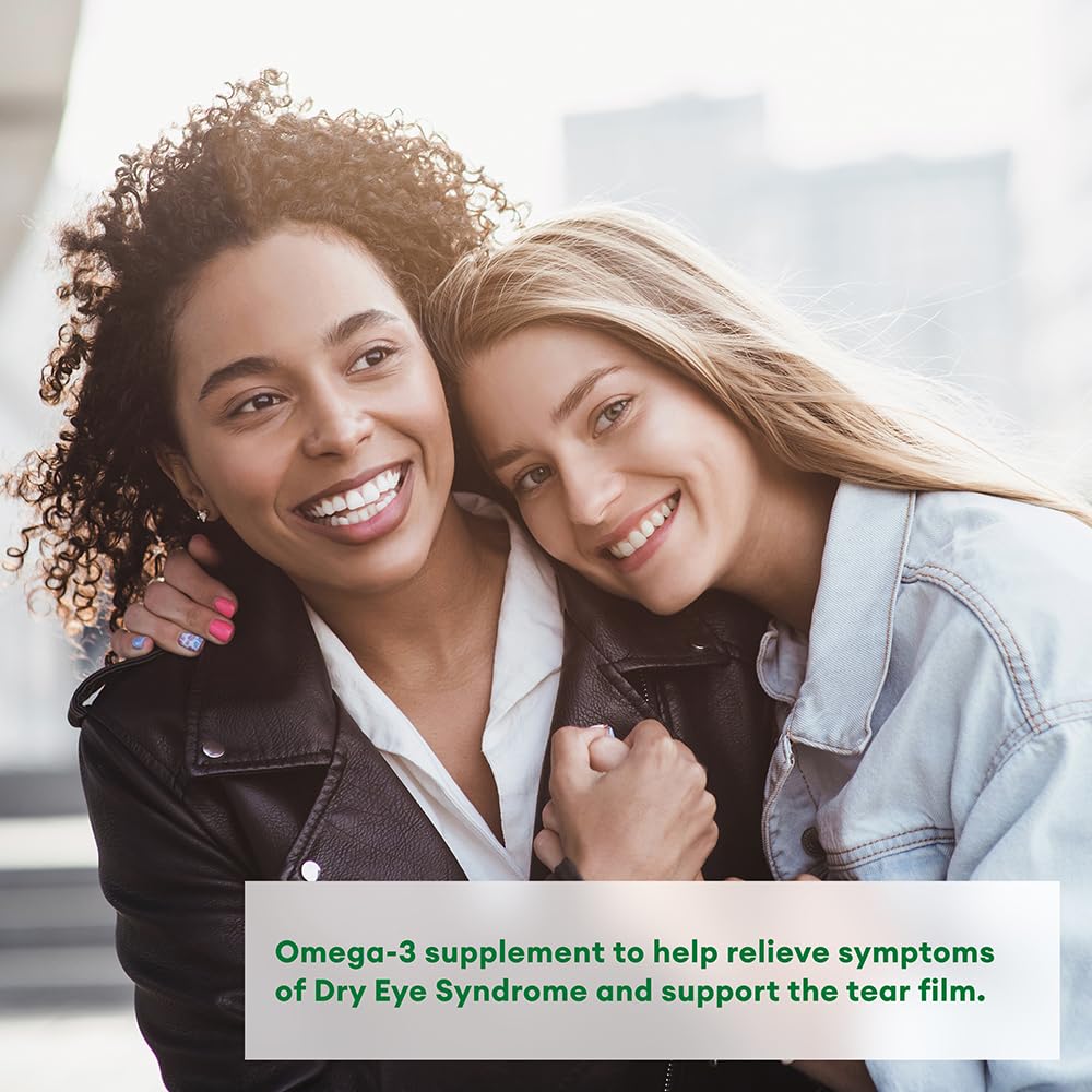 Systane Omega-3 Supplement for Dry Eyes, Eye Supplement for Adults, Tear Film Support, Tear film Support, Ocular Supplement for Dry Eyes - 60 Liquid Gels - Available at All In One Marketplace Canada