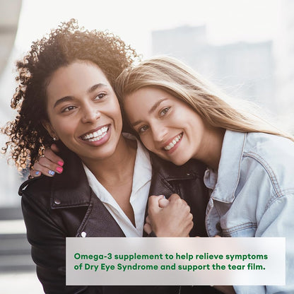Systane Omega-3 Supplement for Dry Eyes, Eye Supplement for Adults, Tear Film Support, Tear film Support, Ocular Supplement for Dry Eyes - 60 Liquid Gels - Available at All In One Marketplace Canada