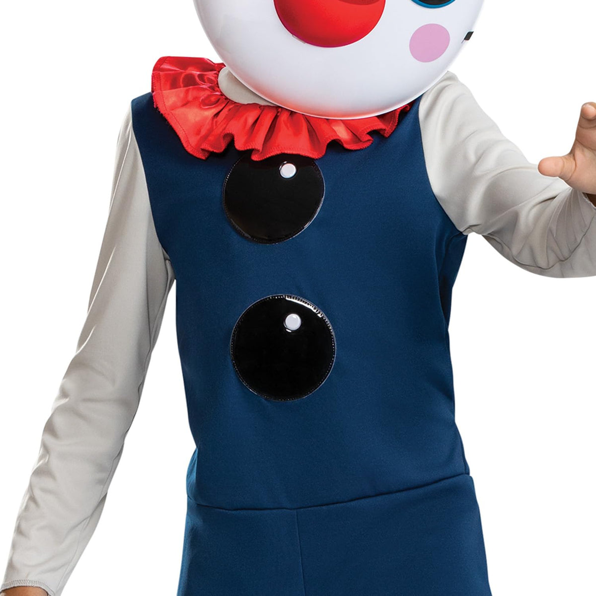 Costume de clown pour enfant, costume officiel Piggy pour Halloween avec masque, taille enfant (14-16 ans)