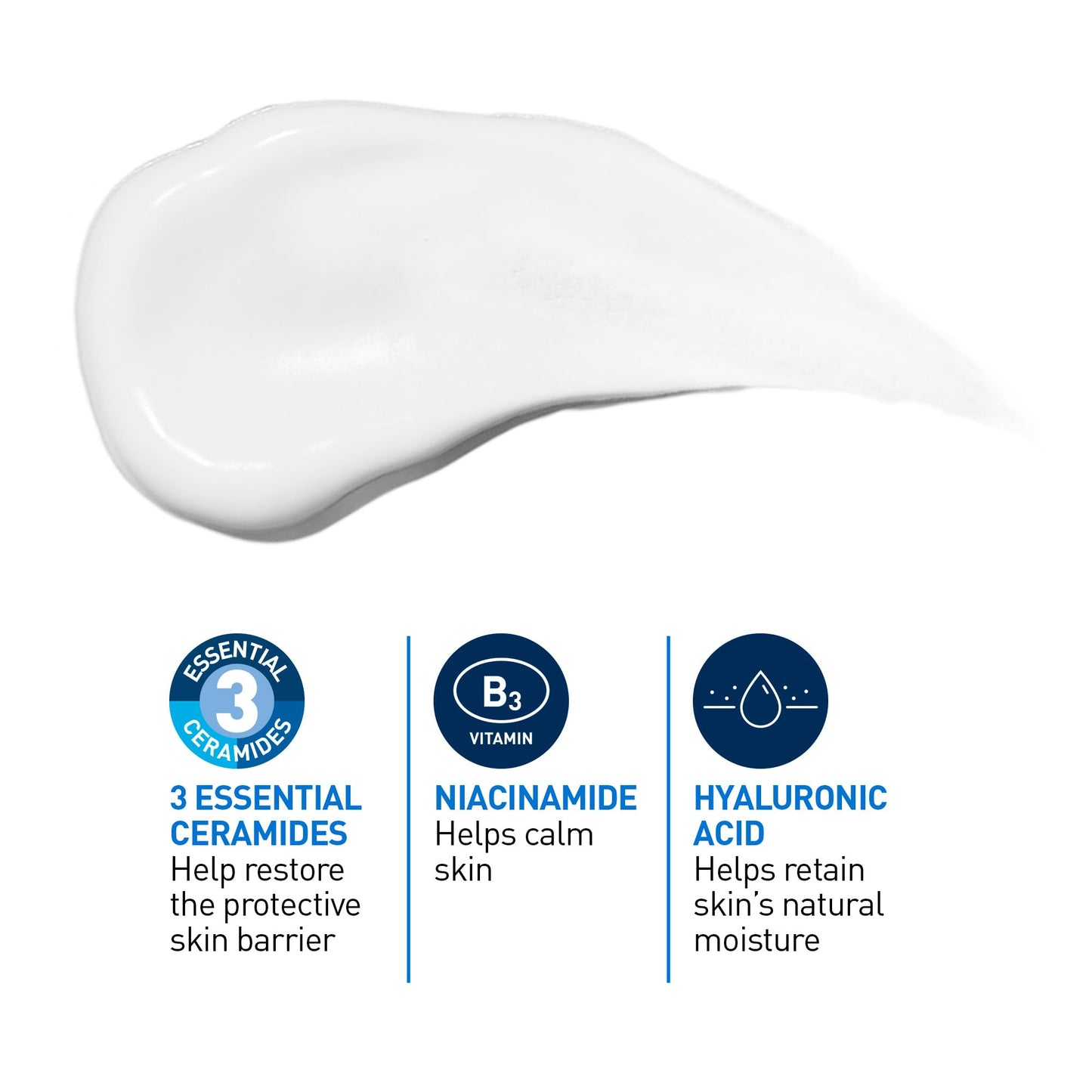 CeraVe Facial Moisturizing Lotion Pm | Ultra Lightweight, Night Face Moisturizer With Hyaluronic Acid | Fragrance Free, 89 Milliliters (1 Pack)
