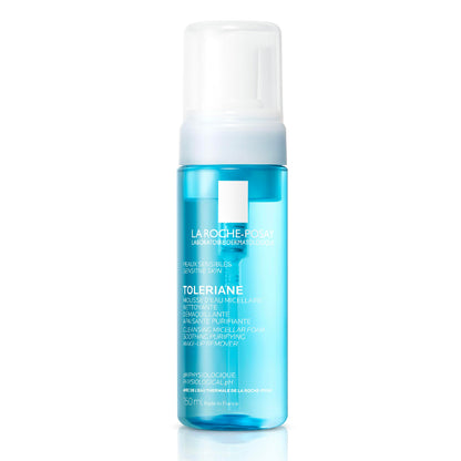 La Roche Posay Gentle Face Wash, Toleriane Micellar Foaming Water, Gently Cleanses and Purifies Skin, Formulated with Glycerin, Alcohol-Free, Recommended by Dermatologists, 150ml La Roche-Posay