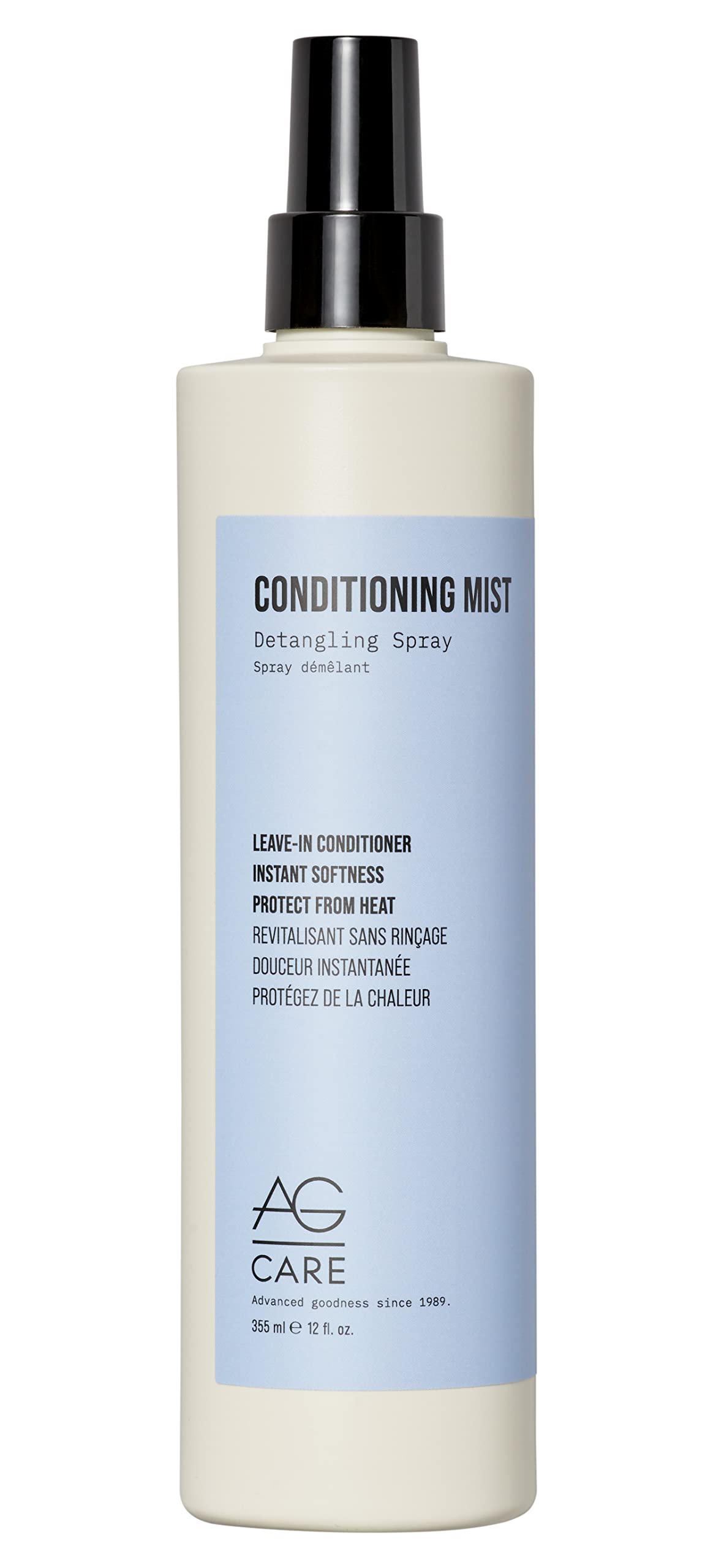 AG Care Conditioning Mist Detangling Spray, 12 Fl Oz, clear AG Care
