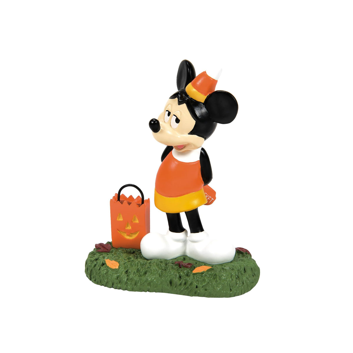 Figurine Dept 56 Disney Village Halloween « Mickey Mouse achète un billet », 3 pouces, multicolore