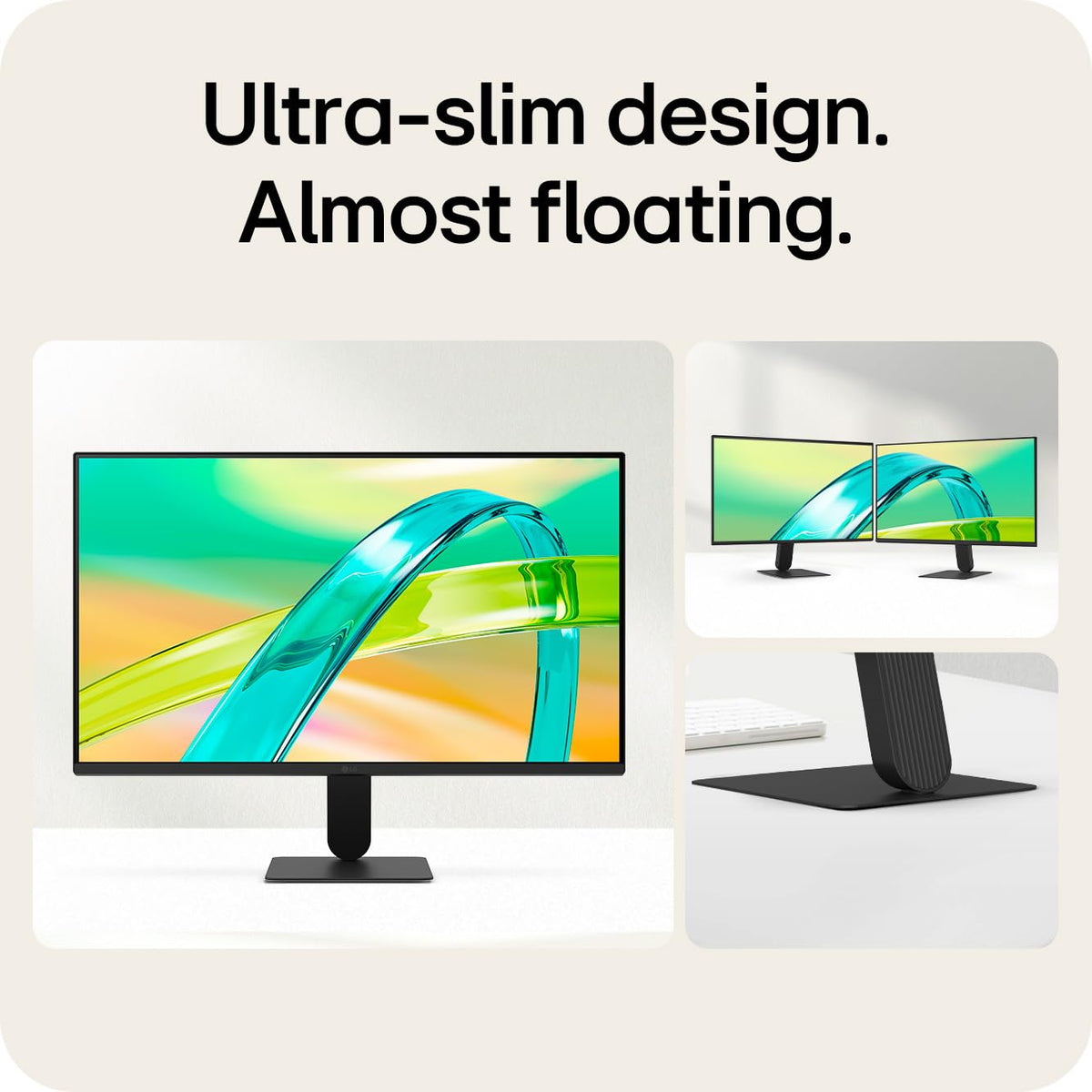 LG 23.8" Gaming Monitor 24U411B-B FHD (1920x1080) IPS 144Hz