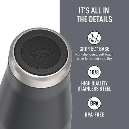 THERMOS ICON Series 16oz Stainless Steel Mug, Granite Thermos