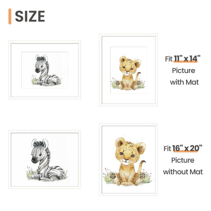 upsimples 16x20 Picture Frame,White,1 Pack 🍁 All In One Marketplace Canada