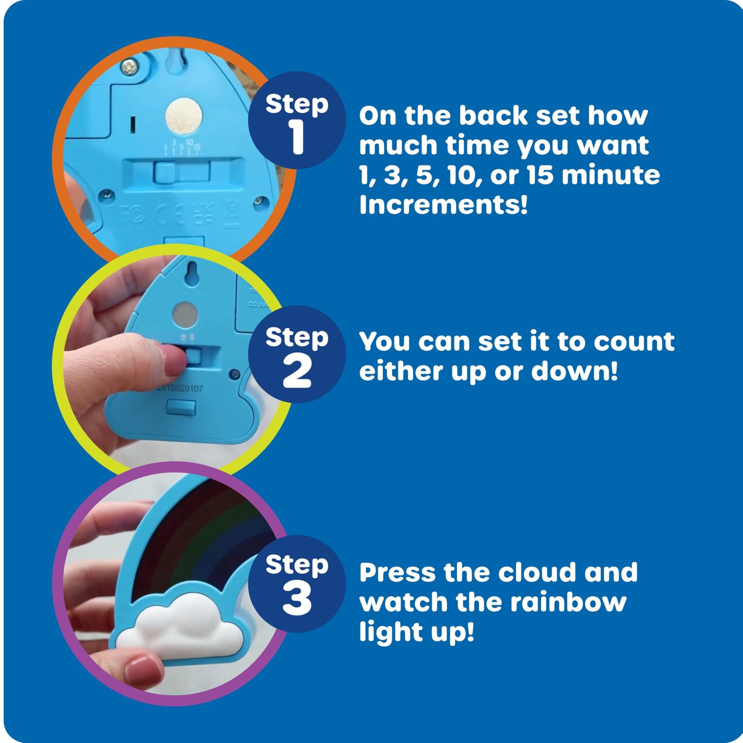 Learning Resources Rainbow Visual Timer Learning Resources