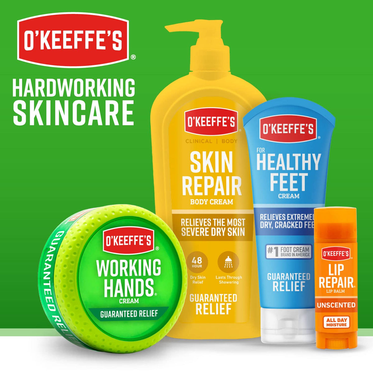 O'Keeffe's Working Hands Hand Cream for Extremely Dry, Cracked Skin (2pk)