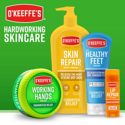 O'Keeffe's Working Hands Hand Cream for Extremely Dry, Cracked Skin (2pk)