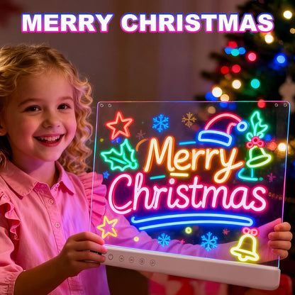Cosmody Rechargeable LED Drawing Board,Gift for Boys Girls Ages 3+ (White) 🍁 All In One Marketplace Canada