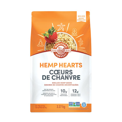 Manitoba Harvest Hemp Hearts, Shelled Hemp Seeds, 2.27 kg