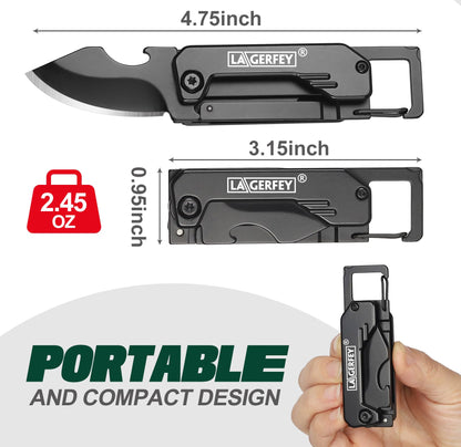 Gifts for Men - Stocking Stuffers for Men, Keychain EDC - Camping Essentials with 1.8inch Blade, Small Multitool - Christmas Birthday Fathers Day Mens Gift Ideas - Camping Stocking Stuffers 🍁 All In One Marketplace Canada