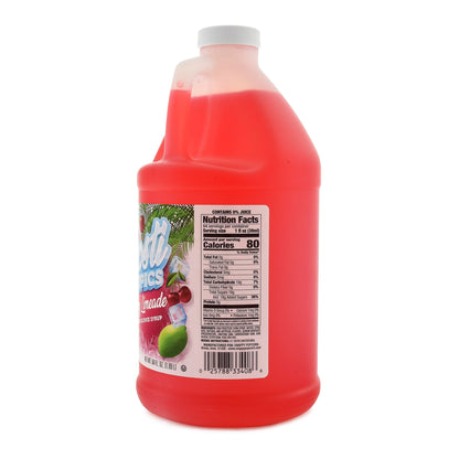 Snappy Frosti Tropics Cherry Limeade Slushy Mix, Slushie Syrups for Machine, Granita Slushy Syrup, Slushie Mix For Frozen Drink Blender, 1/2 Gallon 🍁 All In One Marketplace Canada