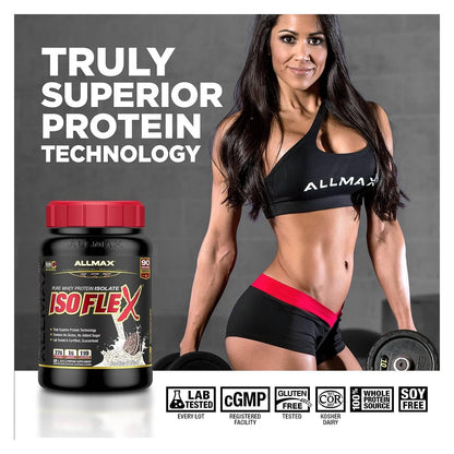 ALLMAX ISOFLEX 100% Whey Protein Isolate - Vanilla - 5 lb