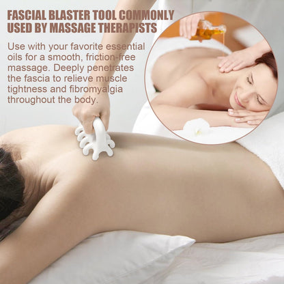 VEMOKY Fascia Massage Tool Trigger Point Massage Tools Anti Blaster for Cellulite Massager Tool Reaching Deep Myofascial Tissue Throughout The Body Release Muscle Knot Reduction Cellulite - Available at All In One Marketplace Canada