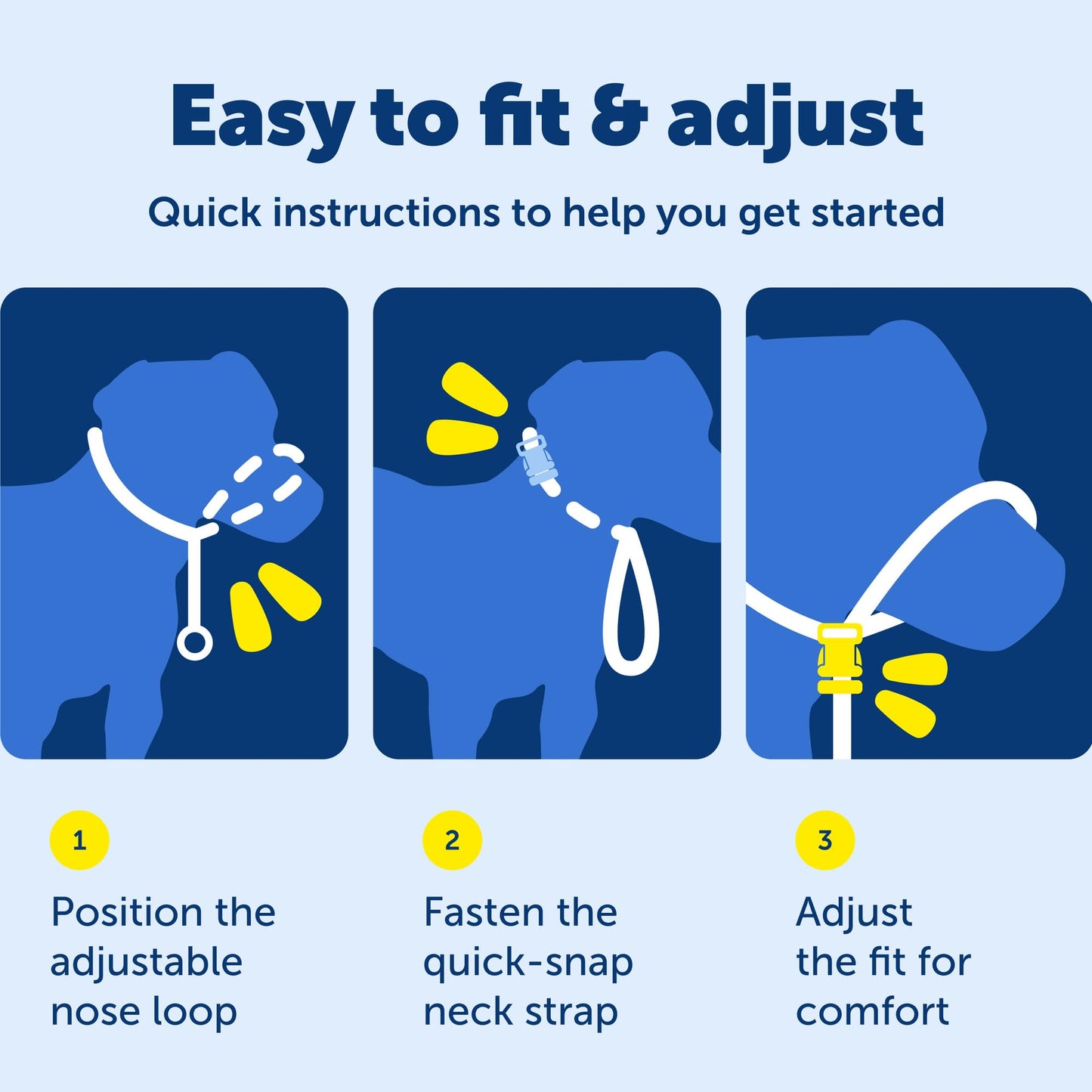 PetSafe Gentle Leader No-Pull Dog Headcollar - The Ultimate Solution to Pulling - Redirects Your Dog's Pulling for Easier Walks - Helps You Regain Control - Large, Charcoal 🍁 All In One Marketplace Canada