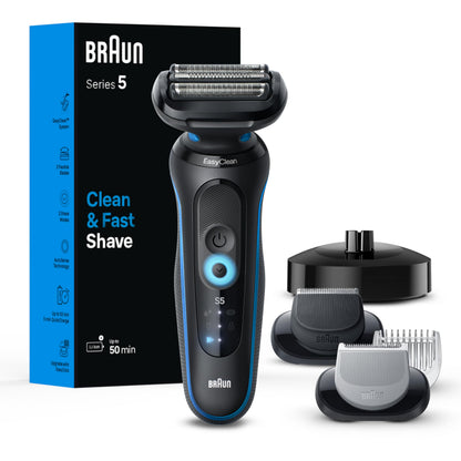 Braun Electric Razor for Men Series 5, Beard Shaver, Electric Shaver with Body Groomer S5 5150cs