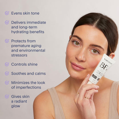 Marcelle BB Cream Beauty Balm, Medium to Dark, Tinted Moisturizer, Skin Enhancer, Lightweight, Hydrating, Hypoallergenic, Non-Comedogenic, Fragrance-Free, Paraben-Free, Oil-Free, Cruelty-Free, 45 mL 🍁 All In One Marketplace Canada