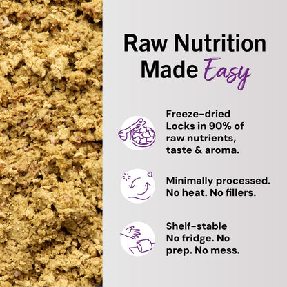 Stella & Chewy's Freeze-Dried Raw Cat Dinner Morsels – Grain Free, Protein Rich Cat & Kitten Food – Chick Chick Chicken Recipe – 510g Bag 🍁 All In One Marketplace Canada