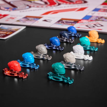 Monopoly F1 Edition Board Game | Officially Licensed Formula 1 Game | Family Games for Kids, Teens and Adults | 2-6 Players | 45 Mins. | Ages 8+ (English) Monopoly