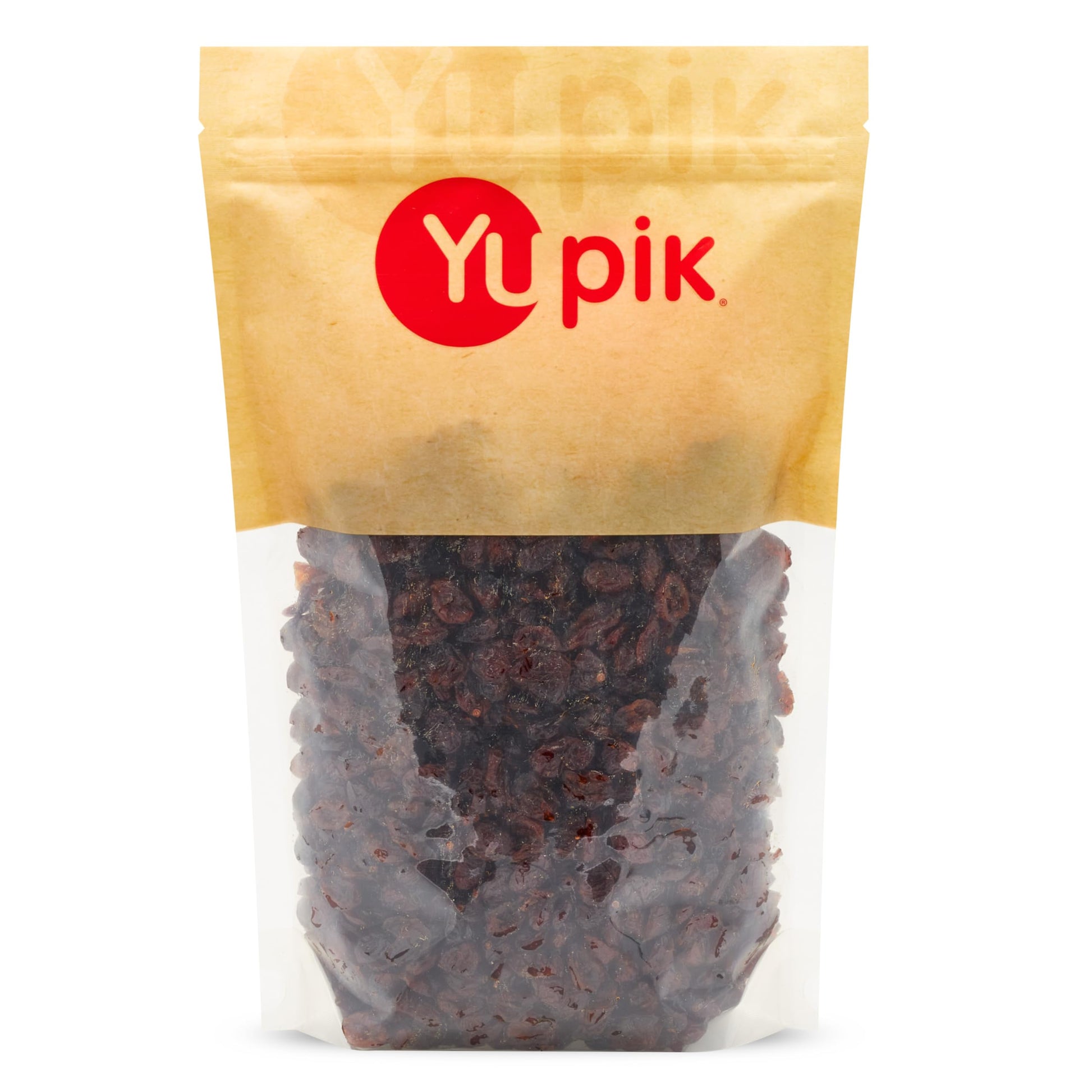 Yupik Cranberries Apple Juice Infused, 1 kg, Gluten-Free, Kosher, Vegan, Dried Fruits, No Added Sugar, Plump & Chewy, Source of Fiber, Healthy Snacks, Ideal for Baking & Topping Yupik