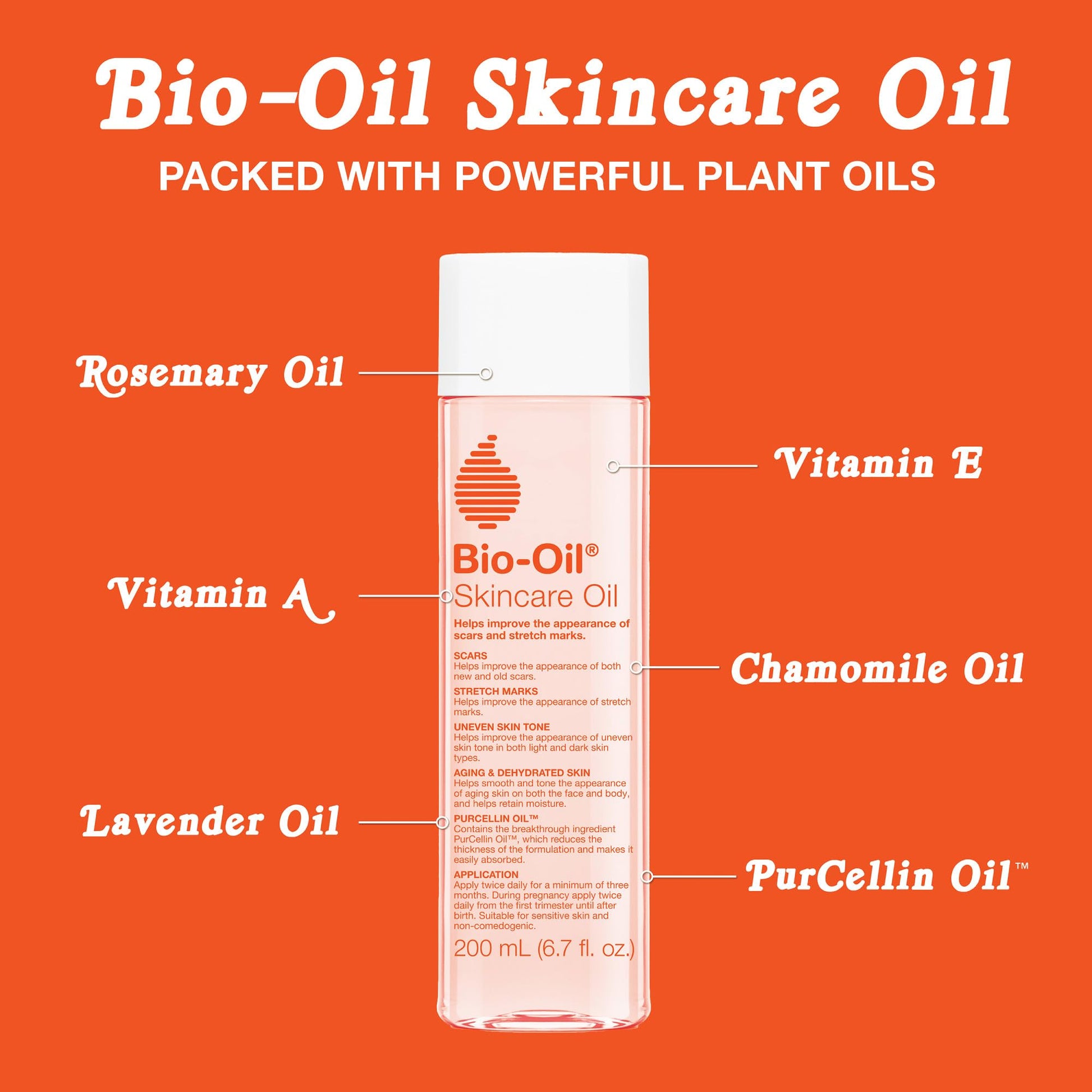 Bio-Oil Skincare Oil | Specialist Skincare Formulation | 200ml - Available at All In One Marketplace Canada
