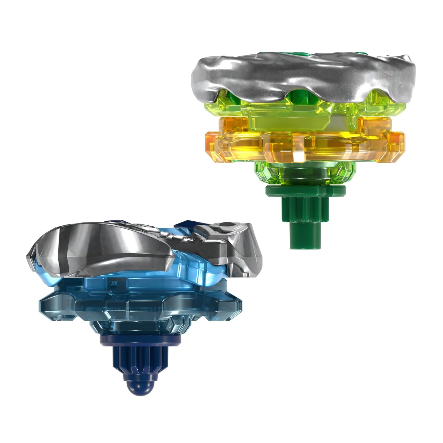Beyblade X Circle Ghost 4-60LR UX & Hack Viking 4-55O UX Takara Tomy Dual Pack Set with 2 Right-Spinning Tops, Battling Tops Game Toys, Ages 8+ BEYBLADE